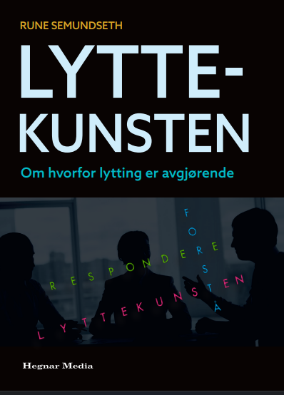 Bokomslag: Lyttekunsten av Rune Semundseth